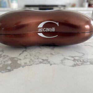 Just Cavalli Sunglasses Sun Glasses Eyeglasses Clam shape Case Hard New